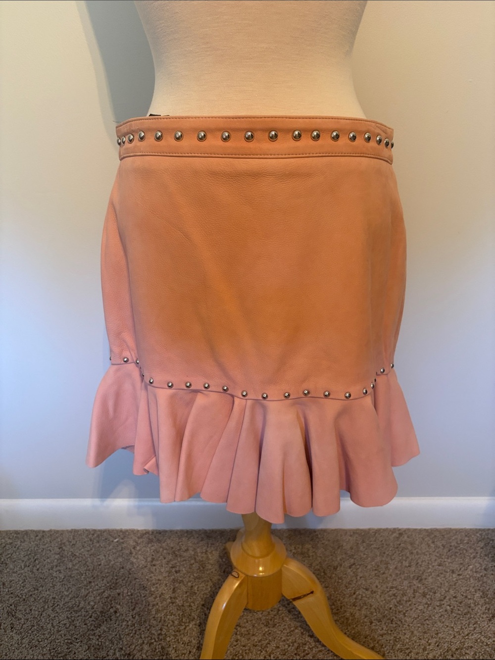 NWT Free People Understated Leather skirt